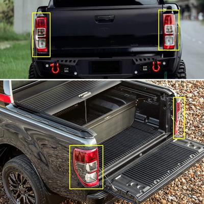 Autolicht links, rechts Rücklicht Bremsleuchte mit Glühlampen Rücksignalleuchte Bremslicht Passend für Ford RANGER Ute PX XL XLS XLT 2011-2020