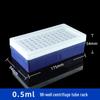 Chromatography, Cryogenic, and Headspace Vial Rack - Acrylic and PP Plastic Box for Small Vials