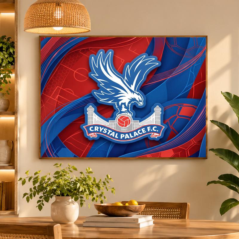 5D Diamond Painting Crystal Palace Football DIY Full Drill Diamond Art Kit Home Decoration