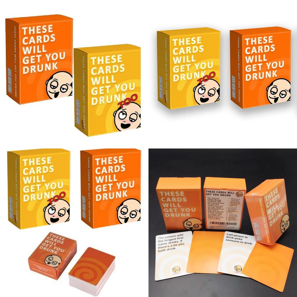 Hilarious You Laugh You Drink Party Game Cards For Family And Friends Fun