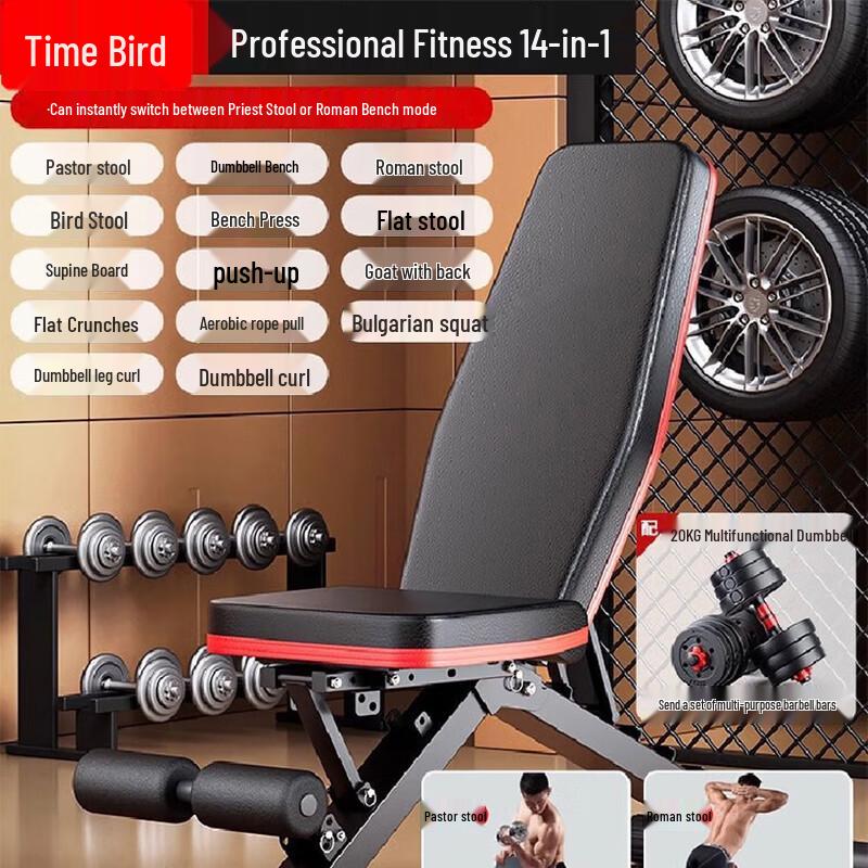 Shinya Multi-functional Foldable Dumbbell Bench