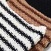 Japanese Streetwear Harajuku Beanie Little Devil Striped Knitted Hat Women Girls Autumn Winter Cute Cat Ears Cap