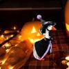 1 Set Cloak Design Mini Doll Dress-Up Witch Theme Halloween Creative Costume  Halloween Party Decor