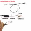 5Pcs  Double-ended Crocodile DIY Alligator Clips Electrical Test Jumper Leads Wire Roach Clip Test 5 Colors