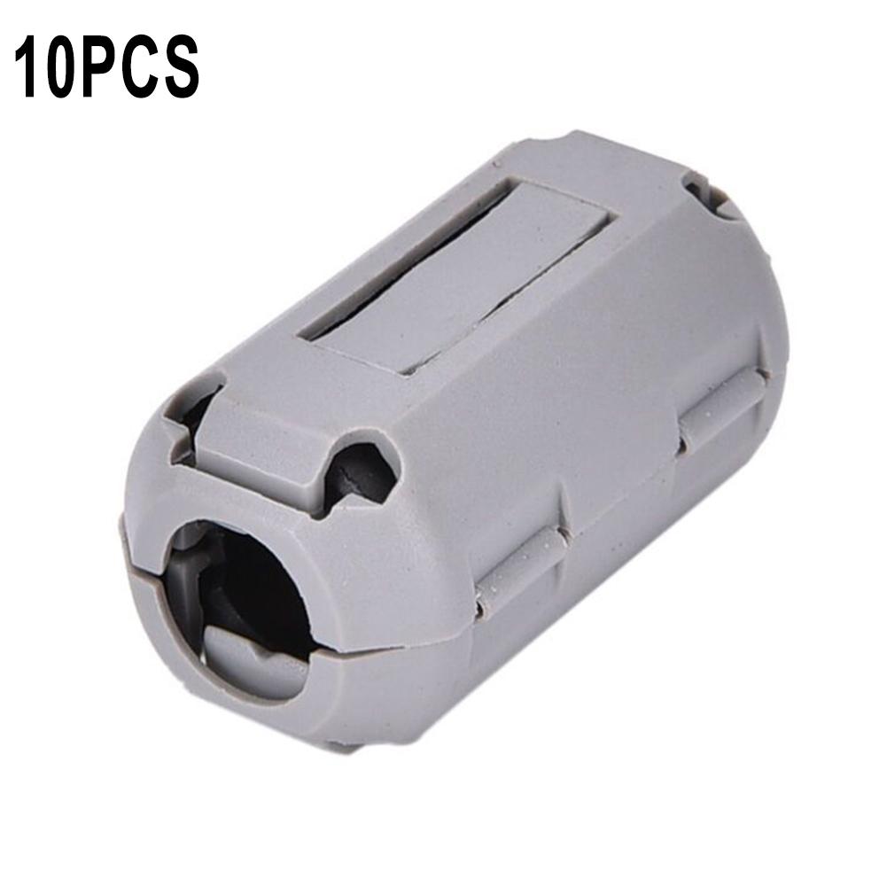 10Pcs TDK 5mm Ferrite Core Noise Suppressor Filter Ring Cable Clamp RFI EMI For 5mm Diameter Cables Clips