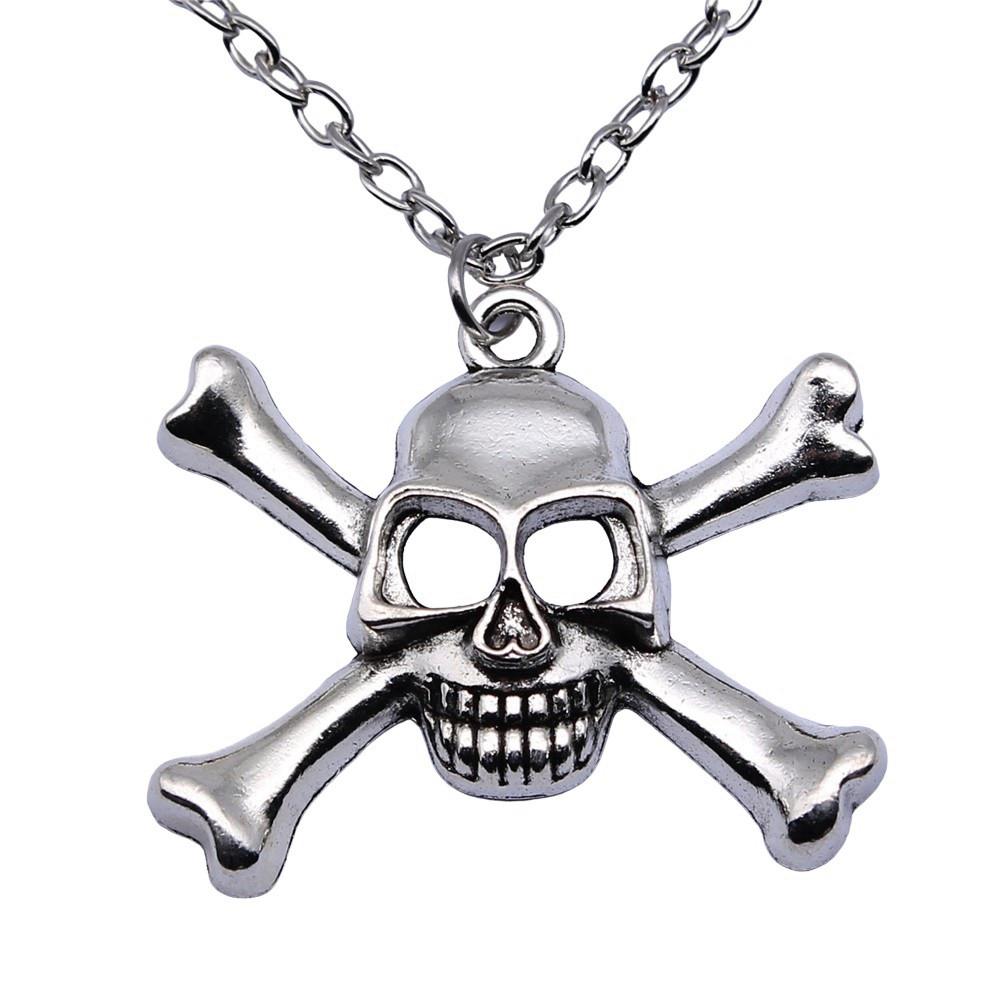 Eagles Gothic Pendant Necklace Gothic Steampunk Halloween Jewelry 45cm or 70cm Long Chain