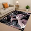 3D Cartoon Kpop Demon Hunters Zoey Rumi Mira Living Room Non-Slip Area Rug Carpet for Bedroom Playroom Sofa,Home Decor Doormat