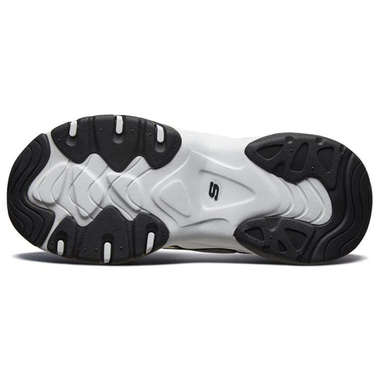 Skechers D'lites 3.0 Sneakers Black/White/Gold Women's 88888374-BKGD