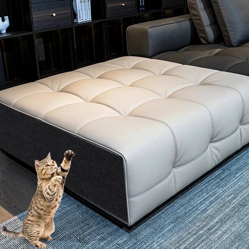 Cat Scratching Mat Self-Adhesive Trimmable Carpet Cat Scratching Post Carpet for Sofa Funitures Protective Mat Pet Accessories