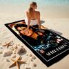 Amerikanische Musik Rock Michael Joseph Jackson Strandtuch Outdoor Camping Urlaub Schwimmen Strandtuch Outdoor Saugfähiges Badetuch Y8