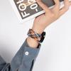 1 st Magnetiskt armband för Samsung Galaxy Watch 8 Band 40/44mm Sport Flätat Loop för Galaxy Watch 8 Classic/Ultra 2025 Band