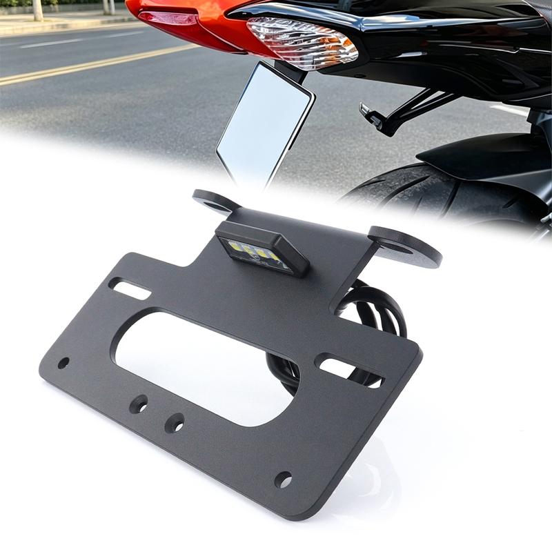 Fit For Suzuki GSXR 600 750 GSX-R600 GSX-R750 K6 K8 2006-2010 Rear Tail Tidy Fender Eliminator Kit License Plate Holder Bracket