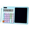 Solar Powered Calculator with Writing Board Handwriting Board Calculator  Financial Accounting