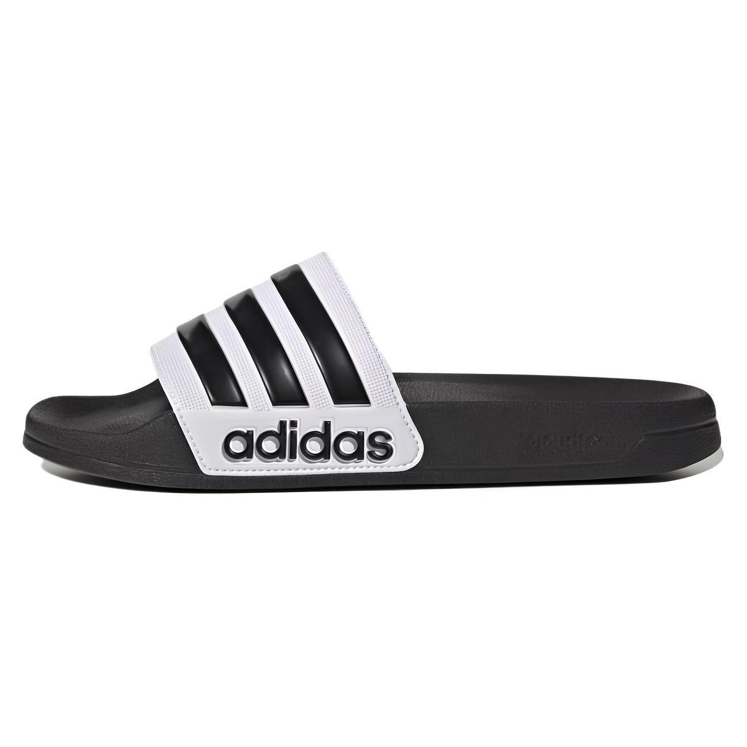 adidas Originals Adilette Shower Slides Cloud White Black Men s GZ9508 EU 39