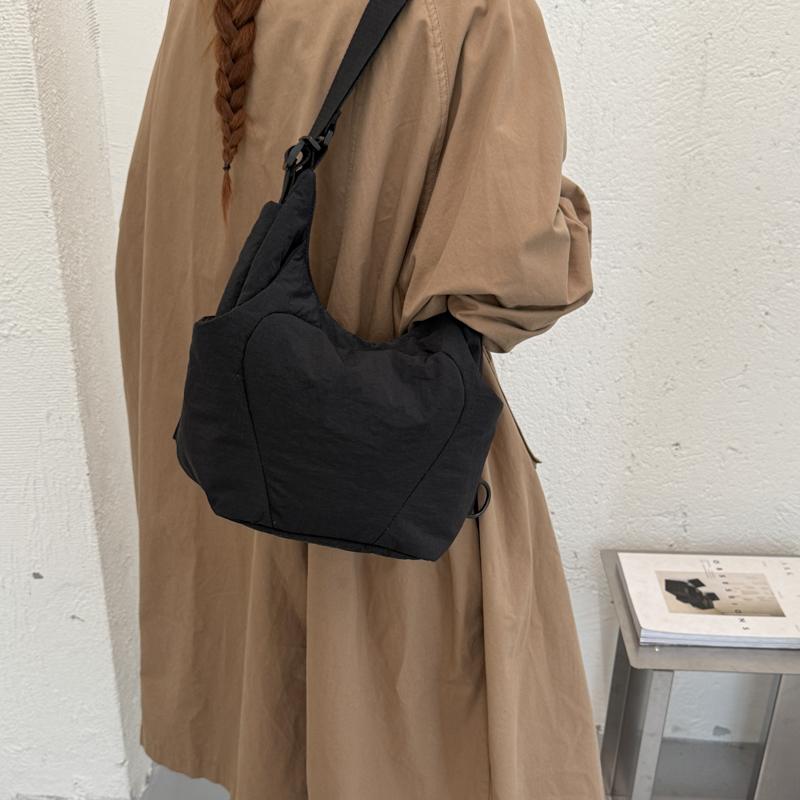 Women Large Capacity Nylon Hobo Bag Casual Shoulder Handbag Travel Tote Bag
