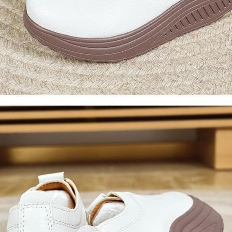 

Туфли-качалки женские на платформе осенние новые универсальные на мягкой подошве-маффин, не утомляют ноги, повседневные туфли для мамы для танцев, одинарные туфли 39