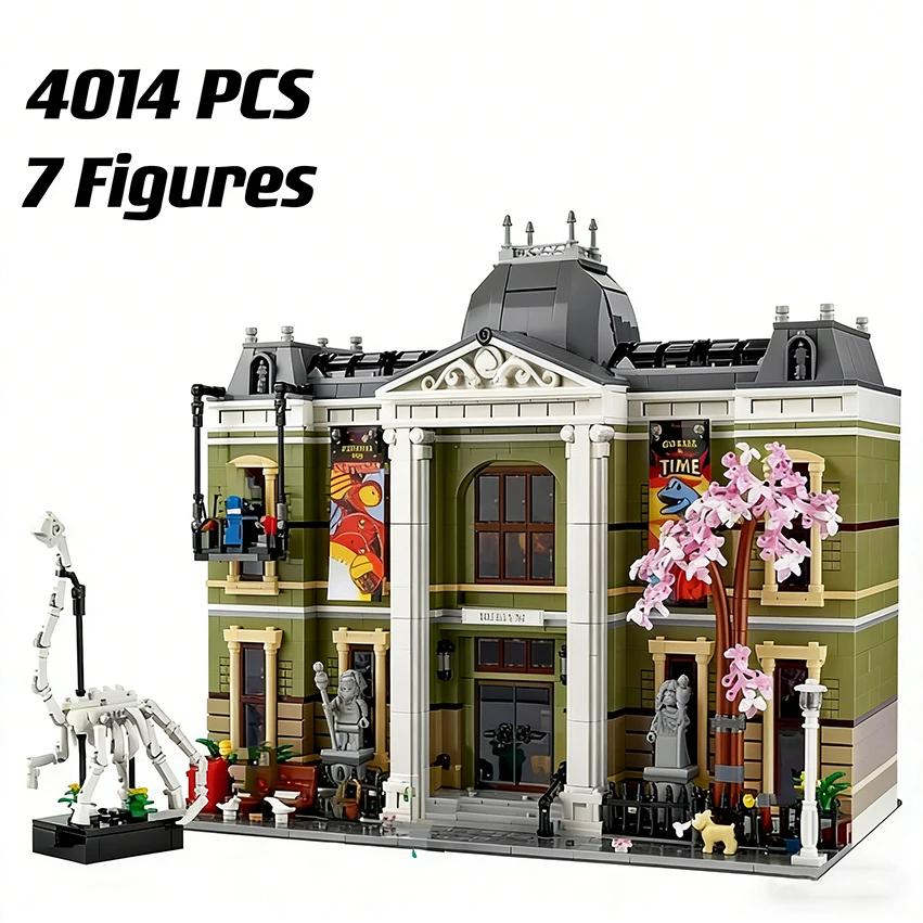 2026 4014 Pieces of Natural History Museum modular building blocks Compatible Building bricks Adult Christmas toy gifts
