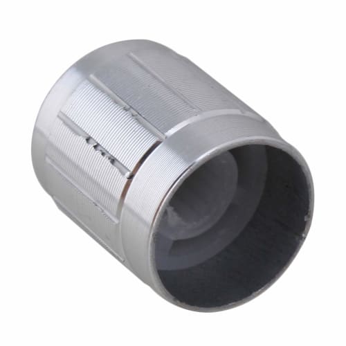 Yibuy 10 PCS Volume Control Rotary Knob, Exquisite Diameter 6mm, Silver