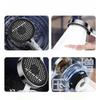 Pressure-Boosting Shower Head with Large Panel, High-Pressure Handheld Lotus Nozzle, Coarse Pores, Universal Spray Head
