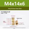 M1-M10 Knurled Brass Heat Insert Nut for Injection Molding