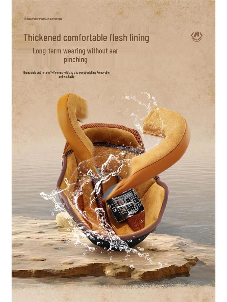 Unisex American Cruiser 3/4 Motorcycle Helmet