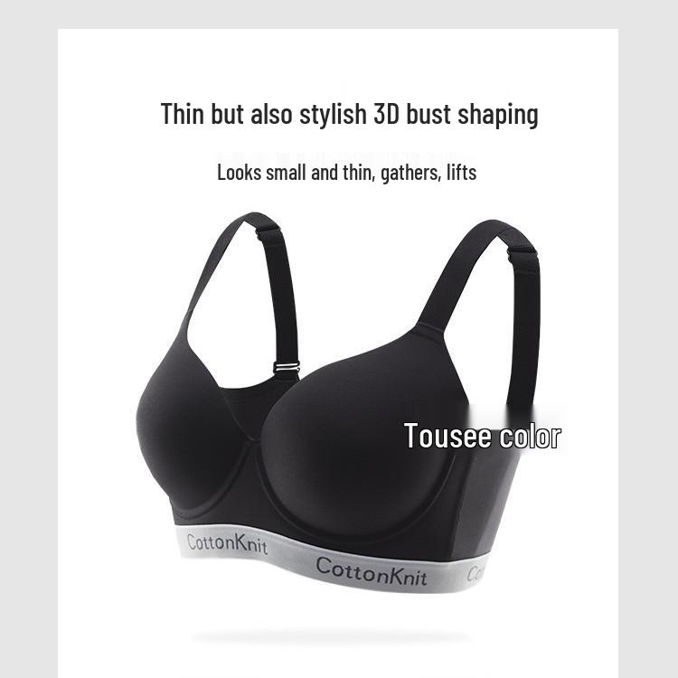 Women's Seamless Light Sports Bra: Supportive, Anti-Sag, Plus Size, Slimming, Summer Thin