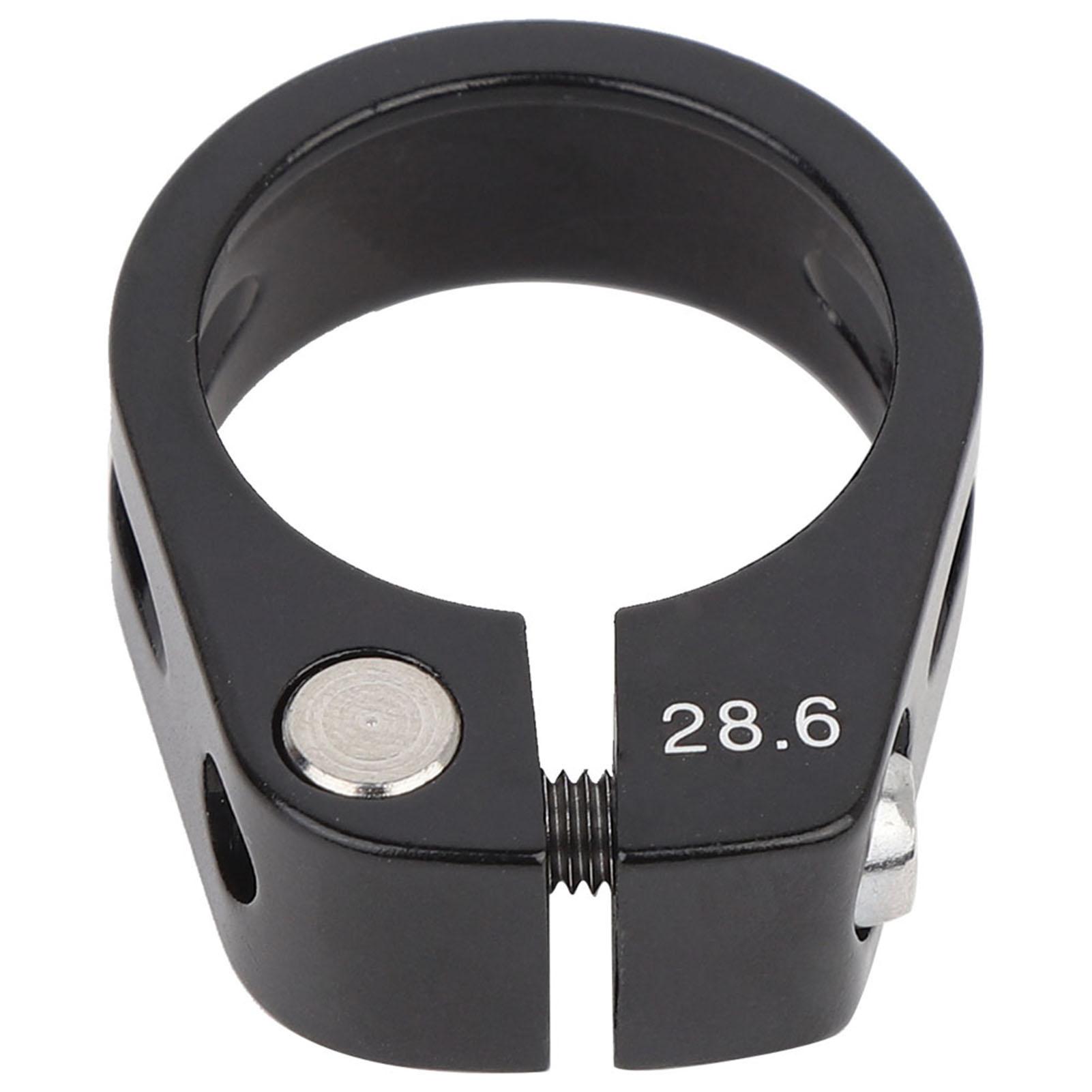 CANSUCC 28.6mm Aluminium Alloy Type Exhaust Down Pipe V Band Clamp For Bike(black)