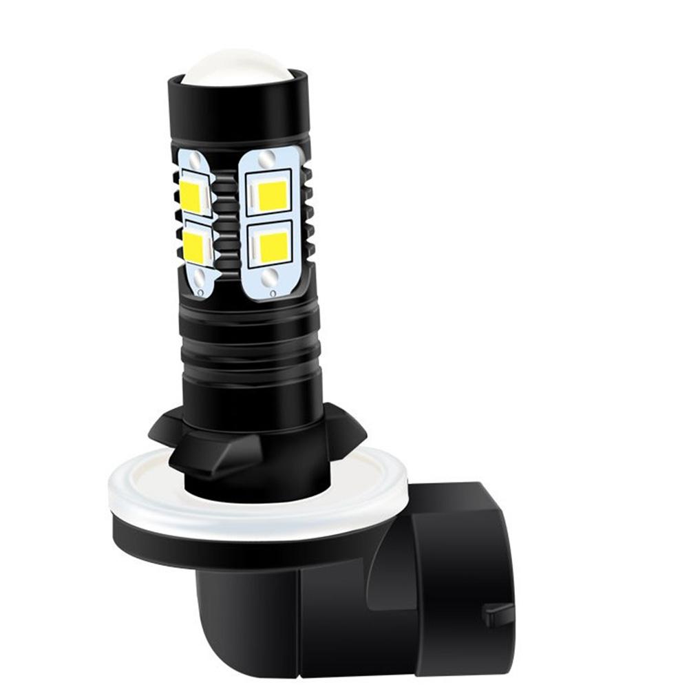 White LED Bulbs 12V&55W 2PCS 881/886/889 Fog Light