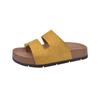 French pearl fairy thick-soled cool slippers women's summer wear 2025 new high-end beautiful skirt sandals