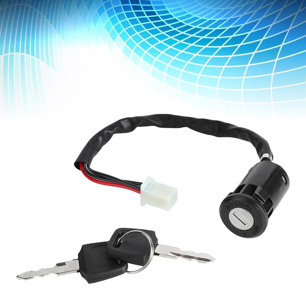 4 Wire Ignition Switch with Key for 50 70 90 110 125 150 200 250CC TaoTao