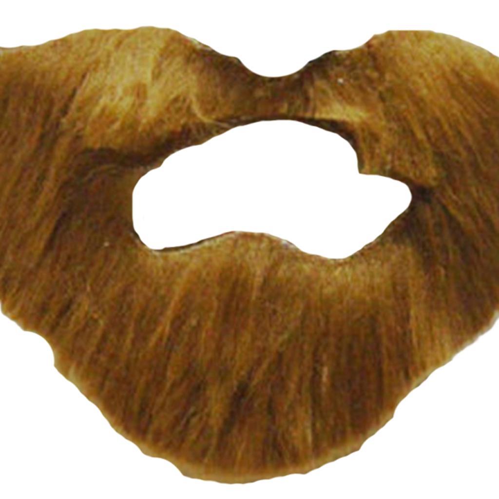 Dress Up Fake Beard Makeup Flannel Beard Fake Beard Costume Realistic Halloween Beard Fake Mustaches Cosplay Dress up Brown