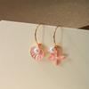 Bohemia Blue Pink Cute Starfish Shell Drop Earrings For Women Colorful Summer Fashion Jewelry Gift for Friend