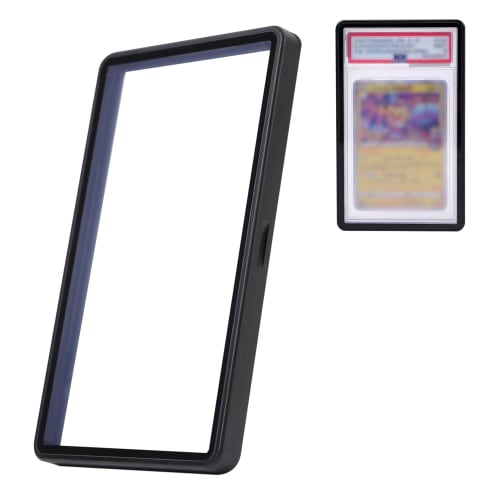 Toy God Magnetic Loader for PSA Certified Cases, UV Protection Rate of Over 99%, Magnetic Holder, Premium Aluminum Alloy Frame Storage Case (No Stand,