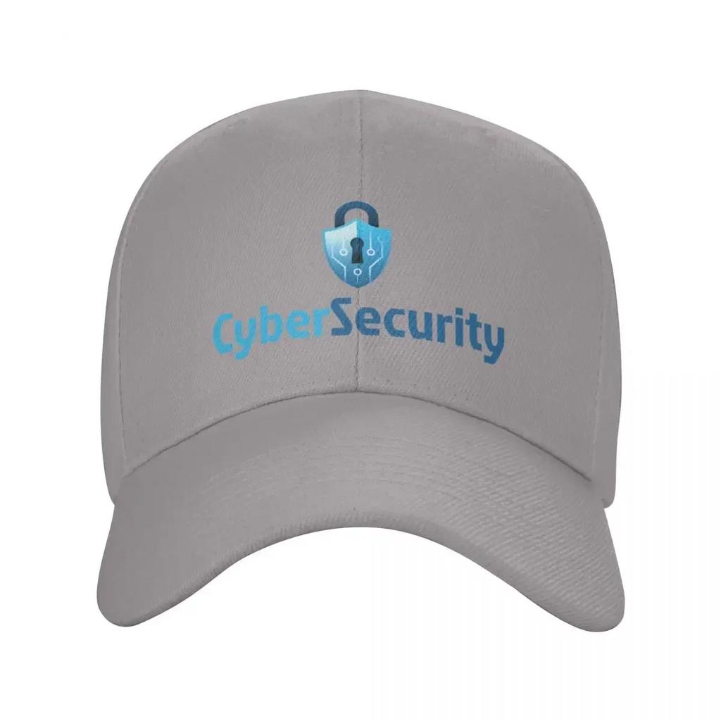 Cyber Security Lock Blue Baseball Cap Sun Cap Luxury Unisex Hat Trucker Cap Christmas Hat Hats Unisex Womens