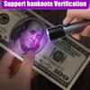 365/395nm UV Flashlight Blacklight Zoomable Torch Lamps USB Charging Ultraviolet Flashlights Pet Urine Detector Hunting UV Light