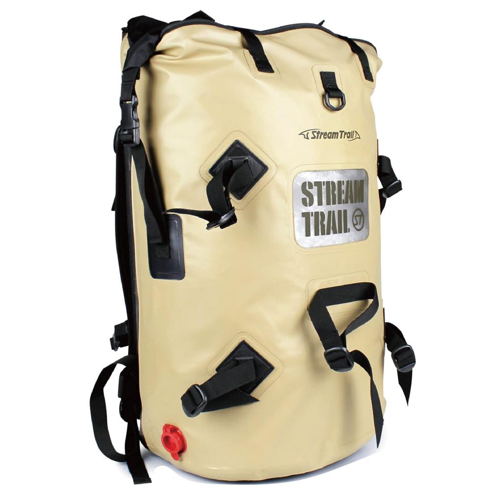 Mochila Impermeável Stream Trail DRYTANK60L-D2 AREIA