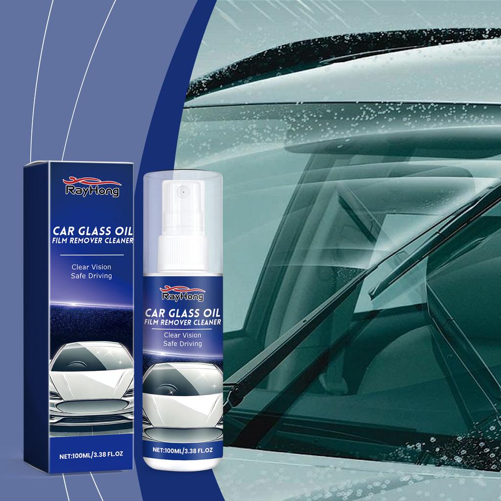 Rayhong Automotive Glass Cleaner Formulated For Effective Oil Film Removal 100ml