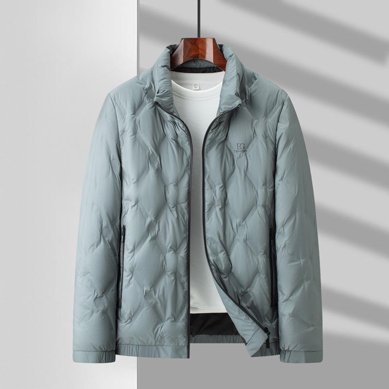 Winter New Men's Down Jacket Short Fashion Stand-up Collar Down Jacket Men's Warm, Cold-proof and Waterproof Down Jacket