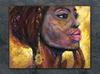 GLAS-SCHNEIDEBRETT 52x40 FRAU