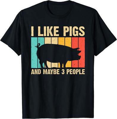 Pig Farm Animal Vintage Tee Unisex T-shirt
