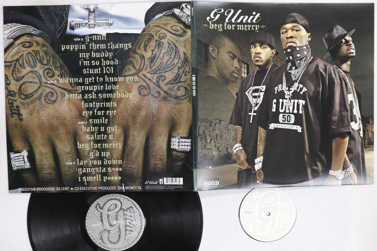 

LP Record G UNIT Beg For Mercy B000159401 INTERSCOPE 2003 US Rap HipHopRB Used