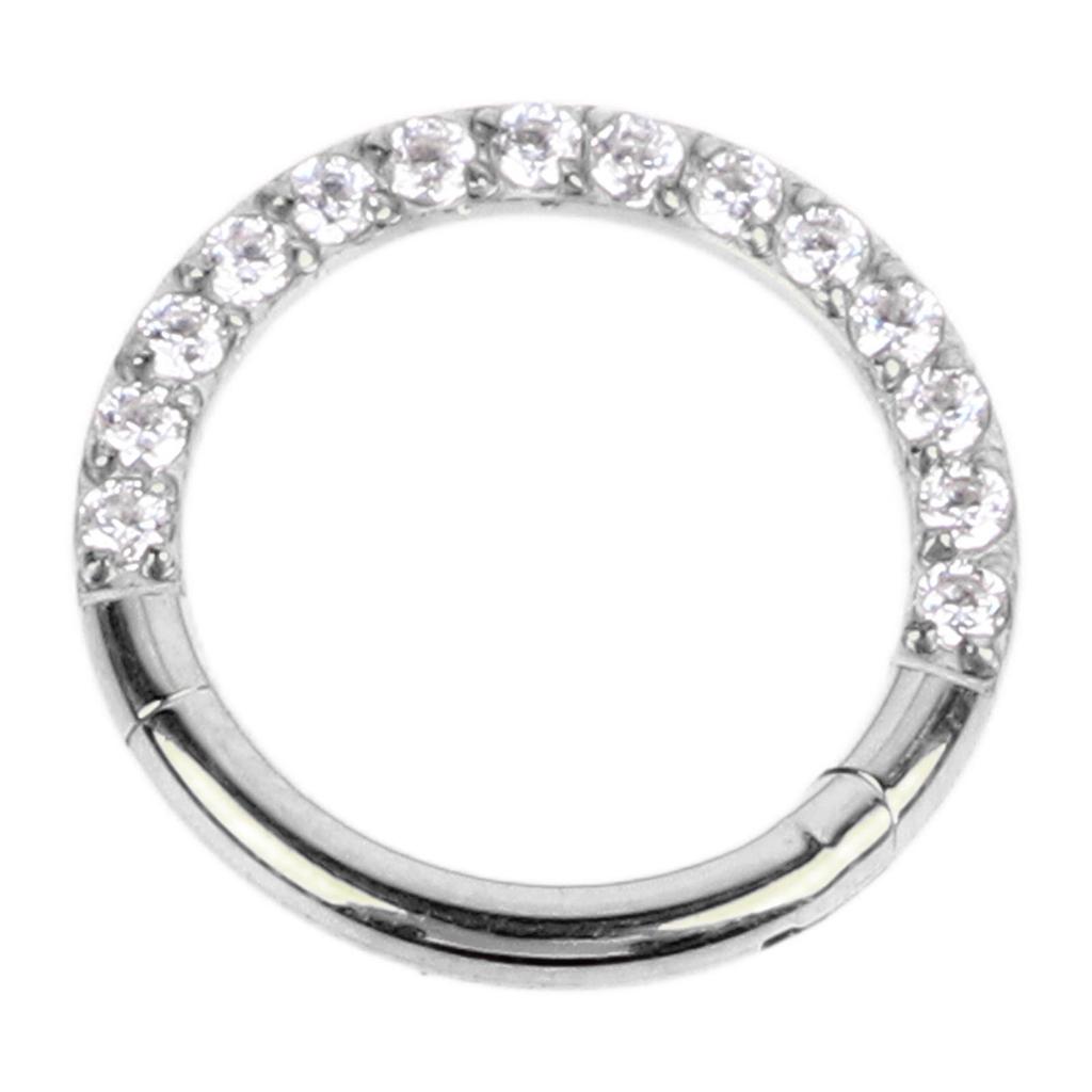 Nose Hoop 3 Piercing Nose Hoop Zirconia Decoration Skin Friendly Exquisite Jewelry