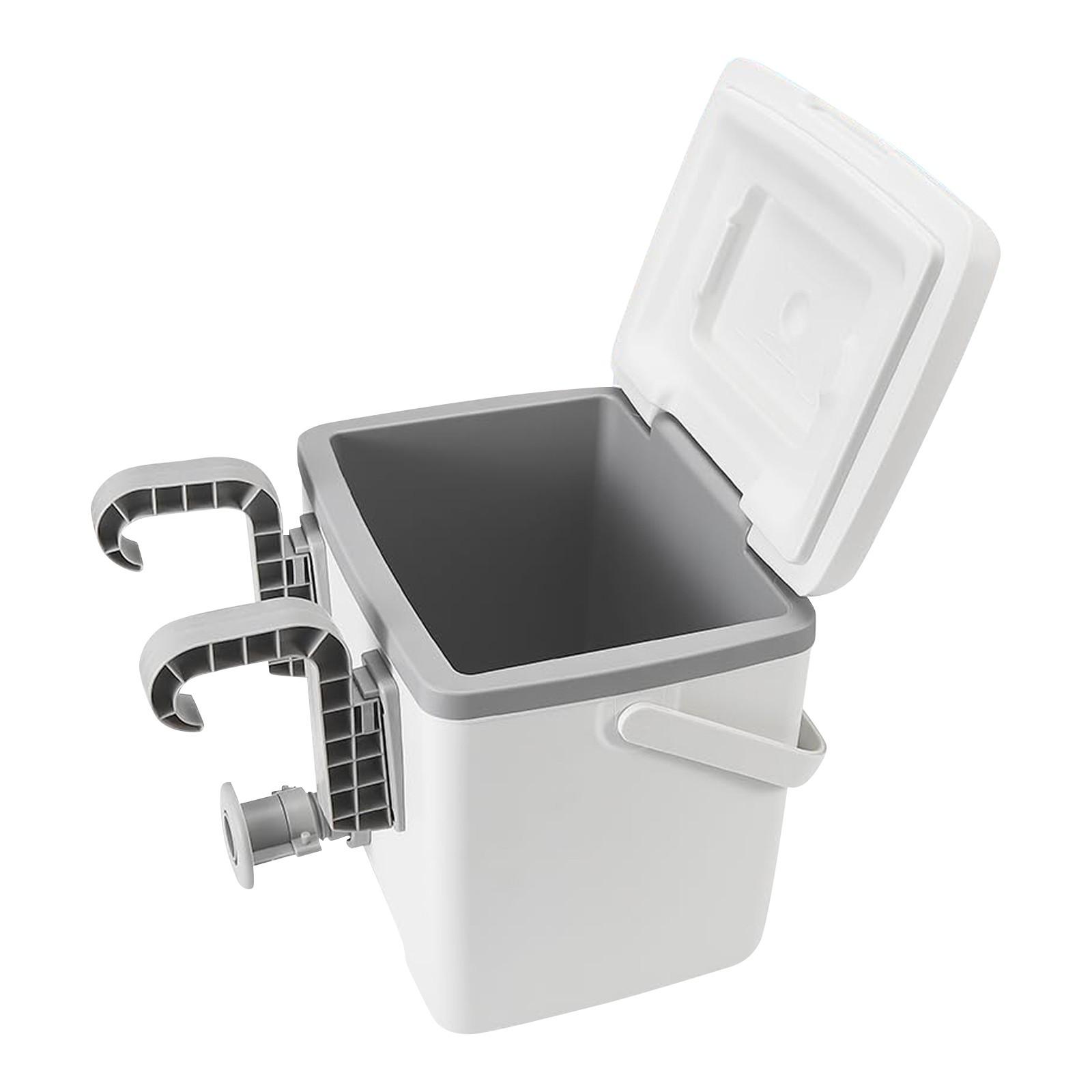 

Коробка для хранения бассейна Термоизоляционная коробка Портативная для выноса Коробка для хранения льда, напитков, горячих напитков One Size белый