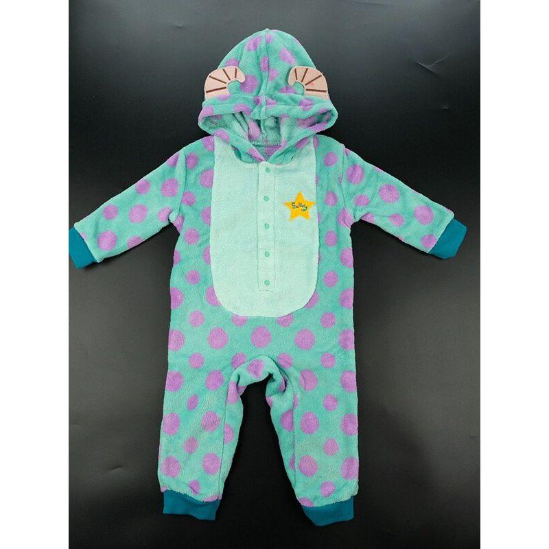 

Japanese Order 101 Dalmatians Donald Duck Winnie the Pooh Children s Coral Fleece One-Piece Romper Home Wear Sulivan the Furry Monster 80~90