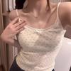 Women's Slim-Fit Floral U-Neck Cropped Top, Short-Sleeve Summer 2025 Design