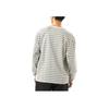 Vans X Sandy Liang Color-Block Striped Crew Neck Long Sleeve T-Shirt Men Tops Oatmeal-Grey VN0A7SDSYT4