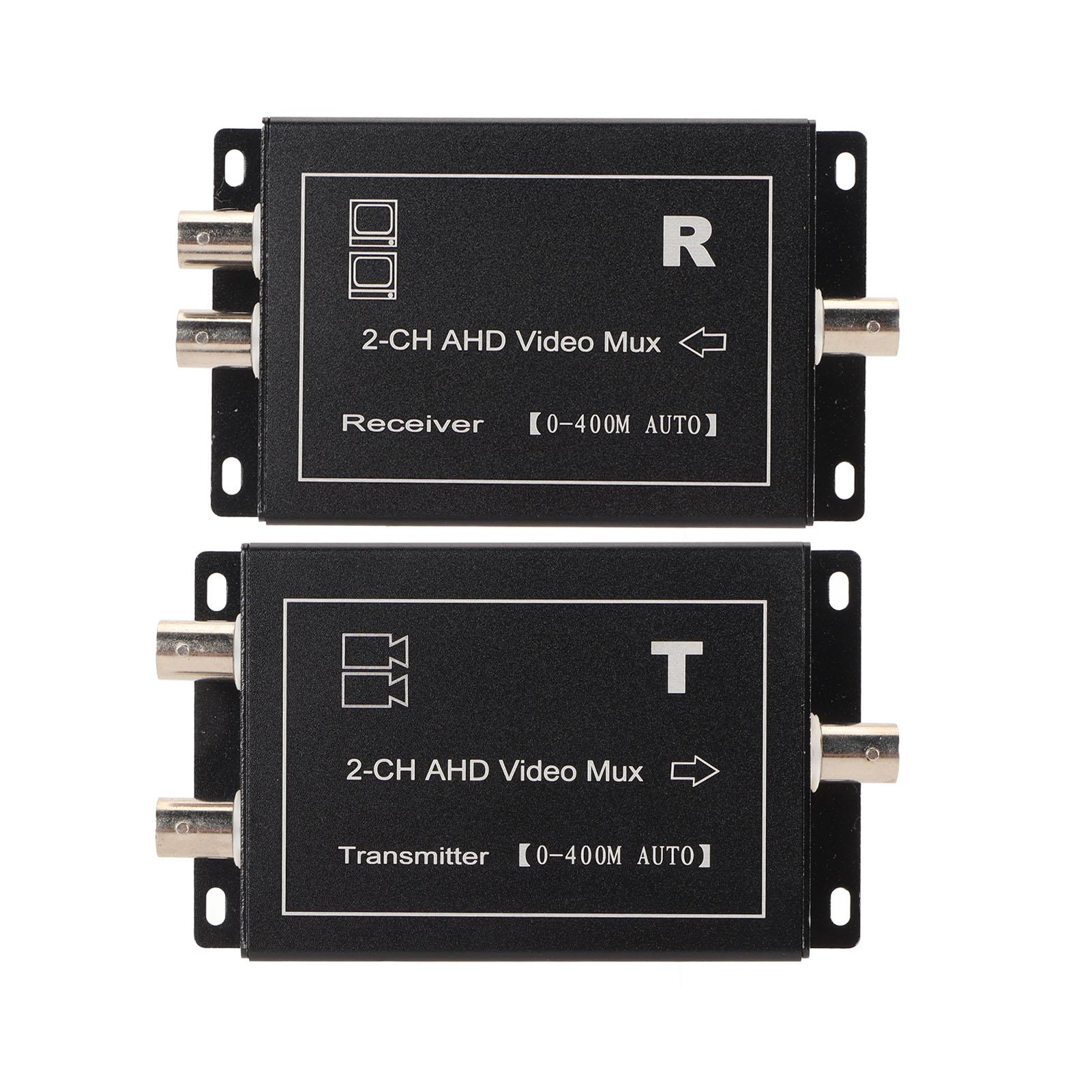 

Відеомультиплексор 2 канали 400 м підтримка AHD CVBS Plug and Play камера з функцією гарячої заміни