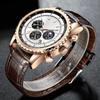 New Mens Watches Top Brand Luxury Men Wrist Watch Leather Quartz Watch Sports Waterproof Male Clock Relogio Masculino+Box