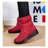 Plus Size Winter Warm Women's Snow Boots for Middle-Aged and Elderly Women Slip-On Waterproof Mom Shoes for Women