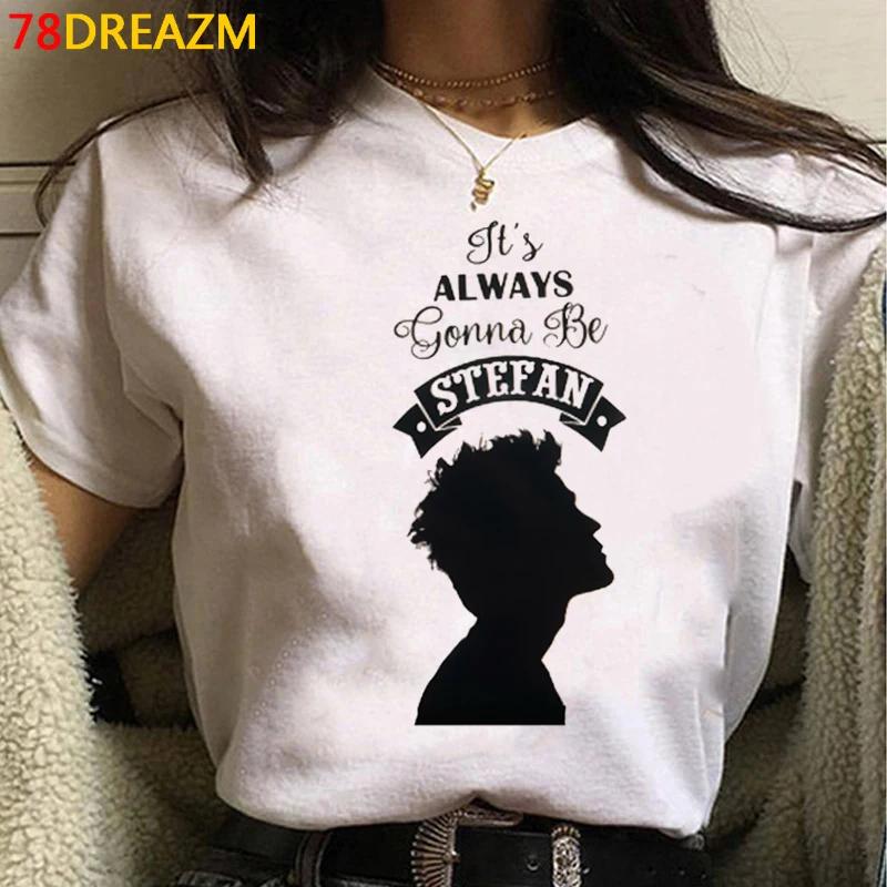 The Vampire Diaries TV Inspired T-Shirt the Vampire Diaries t shirt ulzzang casual aesthetic t shirt top tees Unisex T-Shirt